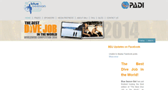 Desktop Screenshot of bestdivejob.com